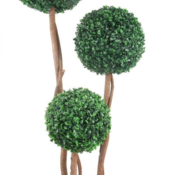 Buxus extrem de realistic in ghiveci. Buxus artificial